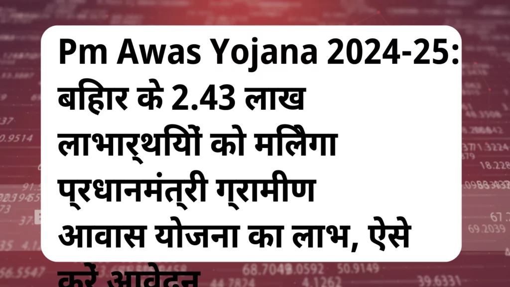 image awas yojana Pm Awas Yojana 2024